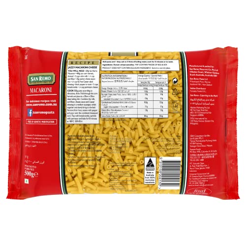 San Remo Macaroni #38 500g