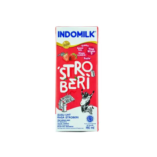 Indomilk 180ml (Strawberry)